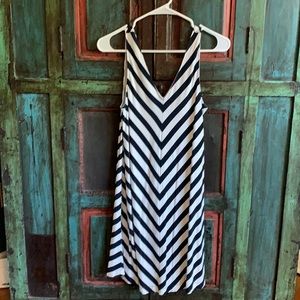 COPY - Loft Stripped Dress